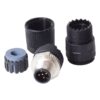 1852 NMAE2000 Stecker männlich mit Schraubkontakten 1106775 1852 nmae2000 stecker mannlich mit schraubkontakten 1