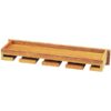 Roca Weinglashalter Teak (Wandmontage) 44,5x6x13cm für 4 Gläser 1113536 weinglashalter regal 4 glaeser 1