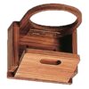 Roca Flaschenhalter Teak klappbar 12,5x4,5x10,5cm 1113538 flaschenhalter klappbar 1