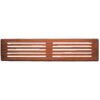 Roca Lüftungsgitter Teak 430x84mm 1113545 lueftungsgitter 430x84mm 1