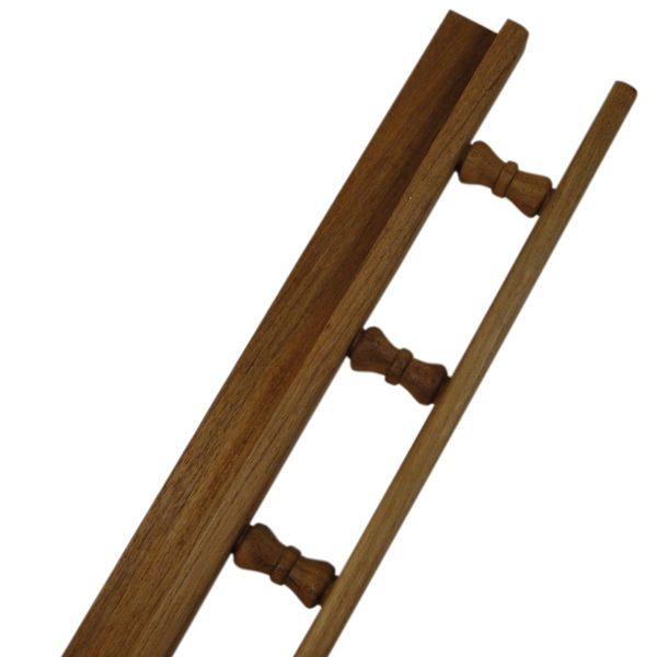 Roca Zier-Handlauf Teak mit L-Profil L=1980mm Roca Zier-Handlauf Teak mit L-Profil L=1980mm