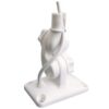 Glomex Antennhalter RA135 Nylon weiss für Decksmontage 1114290 glomex antennhalter ra135 nylon weiss fur decksmontage 1