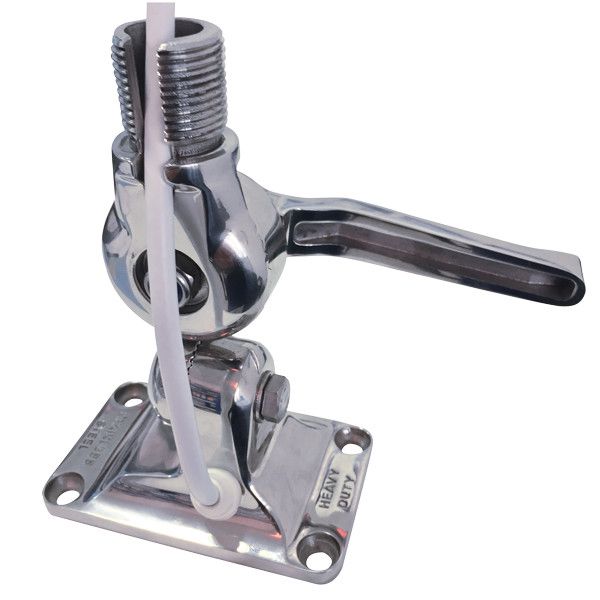 Glomex Antennhalter RA116SS rostfreier Stahl für Decksmontage