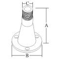 Glomex Antennhalter V9174 rostfreier Stahl für Decksmontage – Bild 2