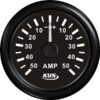 KUS Amperemeter mit Shunt 50A 12/24V schwarz 1116468 kus amperemeter mit shunt 50a 12 24v schwarz 101903