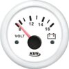 KUS Voltmeter 12V weiss 1116479 kus voltmeter 12v weiss 101903