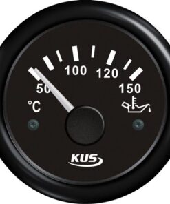 KUS Anzeige Öltemperatur 40-120° 12/24V schwarz