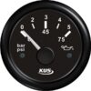 KUS Anzeige Öldruck 0-5bar 10-184 und 240-33 Ohm 12/24V schwarz 1116490 kus anzeige oldruck 0 5bar 10 184 und 240 33 ohm 12 24v schwarz 1