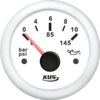 KUS Anzeige Öldruck 0-10bar, 10-184 und 240-33ohm, 12/24V weiss 1116495 kus anzeige oldruck 0 10bar 10 184 und 240 33ohm 12 24v weiss 1