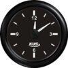 KUS Uhr 12/24V schwarz 1116506 kus uhr 12 24v schwarz 101903