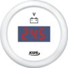 KUS digitales Voltmeter 9-32V 12/24V weiss 1116511 kus digitales voltmeter 9 32v 12 24v weiss 101903