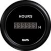 KUS Betriebsstundenzähler digital, 12/24V schwarz 1116514 kus betriebsstundenzahler digital 12 24v schwarz 1