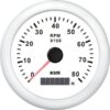 KUS Drehzahlmesser mit Betriebsstundenzähler f.Benzinmotoren 0-8000U/min 1-10p 12/24V D=85mm weiss 1116525 kus drehzahlmesser mit betriebsstundenzahler f benzinmotoren 0 8000u min 1 10p 12 24v d 85mm weiss 1
