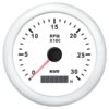 KUS Drehzahlmesser mit Betriebsstundenzähler f.Dieselmot. 0-3000U/min 0,5-250 12/24V D=85mm weiss 1116527 kus drehzahlmesser mit betriebsstundenzahler f dieselmot 0 3000u min 0 5 250 12 24v d 85mm weiss 1