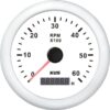 KUS Drehzahlmesser für Dieselmotoren 0-6000 U/min mit Betriebsstundenzähler 12/24V weiss 1116531 kus drehzahlmesser fur dieselmotoren 0 6000 u min mit betriebsstundenzahler 12 24v weiss 1