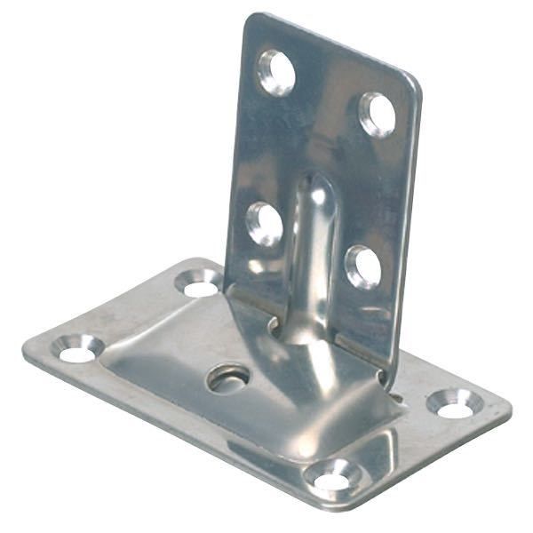 Tischplattenhalter rostfreier Stahl L=85mm B=50,5mm H=62mm Paar Tischplattenhalter rostfreier Stahl L=85mm B=50,5mm H=62mm Paar