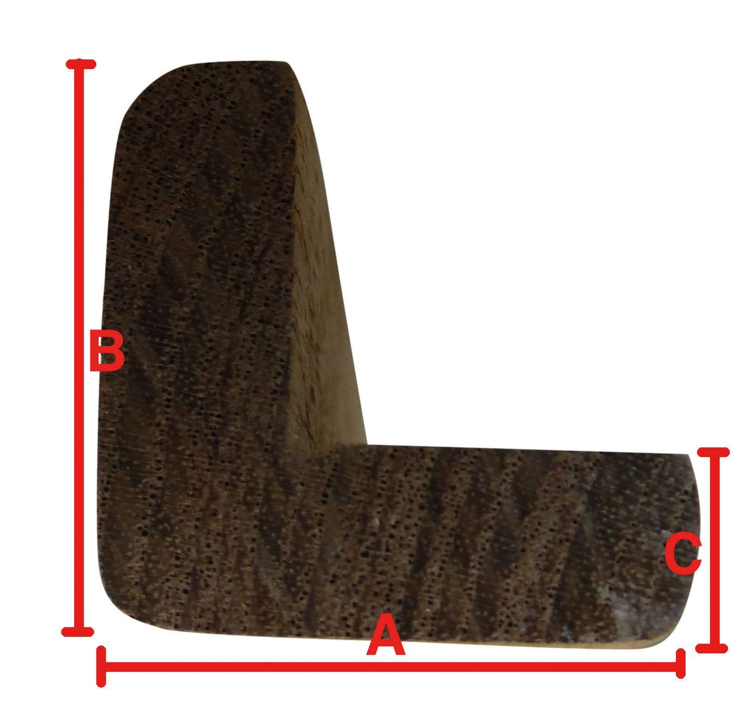 Roca Teak L-Leiste 2m Roca Teak L-Leiste 2m – Bild 2