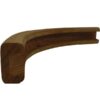 Roca Teakecke U-Profil außen 90° Radius=50 1123909 roca teakecke u profil aussen 90 radius 50 10mm nutbreite 1