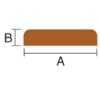 Roca Teakleiste 2m 1123924 roca teakleiste 2m 19x7mm 1