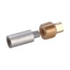 TECNOSEAL Zinkanode für Kühlwasser Volvo 7/16'' L=30mm D=17mm (Volvo 838929) mit Aufnahme. 1141501 tecnoseal zinkanode fur kuhlwasser volvo 7 16 l 30mm d 17mm volvo 838929 mit aufnahme 1