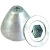 TECNOSEAL Zinkanode für Bugstrahlruder Quick BTQ 250 (TQ25000) 1145052 tecnoseal zinkanode fur bugstrahlruder quick btq 250 tq25000 1