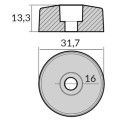 1852 Zink für Flex O-Fold D=31.70mm Satz 1852 Zink für Flex O-Fold D=31.70mm Satz – Bild 2