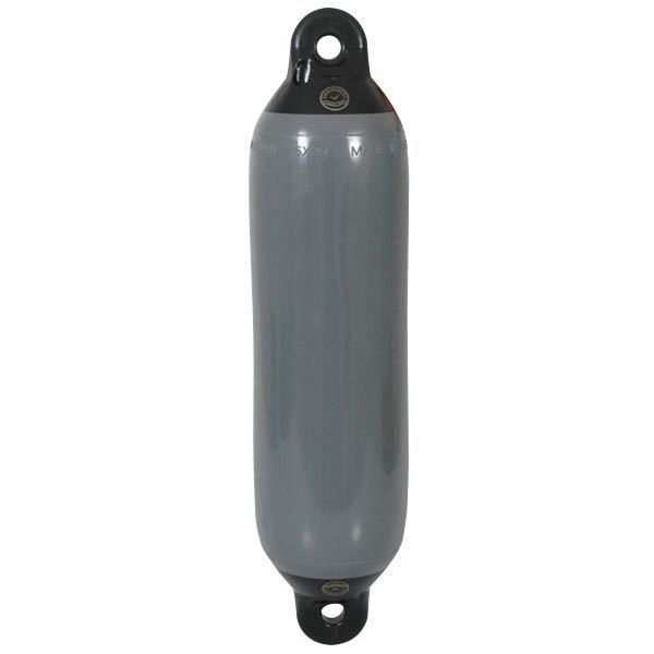 Dan-Fender Langfender grau mit schwarzer Kappe Dan-Fender Langfender grau mit schwarzer Kappe