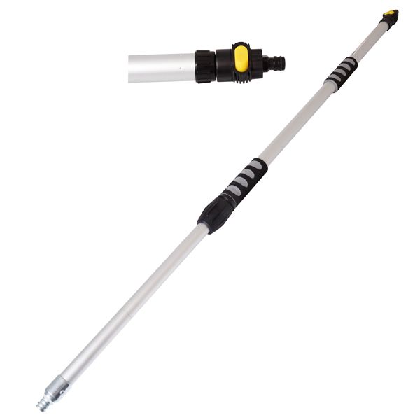 1852 Teleskopstiel für Waschbürsten L=1,2-1,8m mit Wasserstop