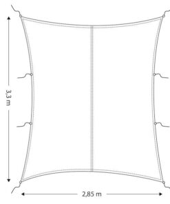 Cockpit Sonnensegel rechteckig 2,85x3,3m 1153003 cockpit sonnensegel rechteckig 2 85x3 3m 1