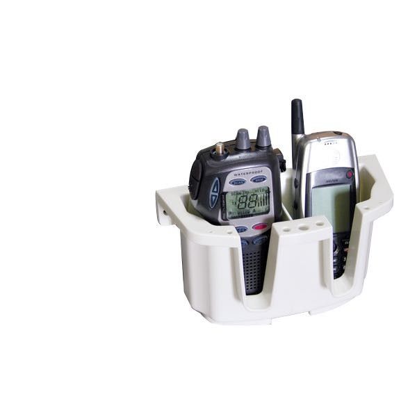 Nuova Rade Stor All Halter für 2 Mobiltelefone B=18,5cm H=10,5cm D=9cm weiss