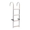 Leiter Aluminium 4 Kunststoffstufen Bügel einklappbar B=37cm L=120cm 1160190 leiter aluminium 4 kunststoffstufen bugel einklappbar b 37cm l 120cm 1