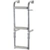 Badeleiter rostfreier Stahl klappbar - 1 + 2 Stufen L=705mm B=235mm 1160219 badeleiter rostfreier stahl klappbar 1 2 stufen l 705mm b 235mm 101903