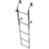 Badeleiter rostfreier Stahl - 2 feste und 3 klappbare Stufen Rohr D=22mm L=max. 1085mm B=254mm 1160232 badeleiter rostfreier stahl 2 feste und 3 klappbare stufen rohr d 22mm l max 1085mm b 254mm 1