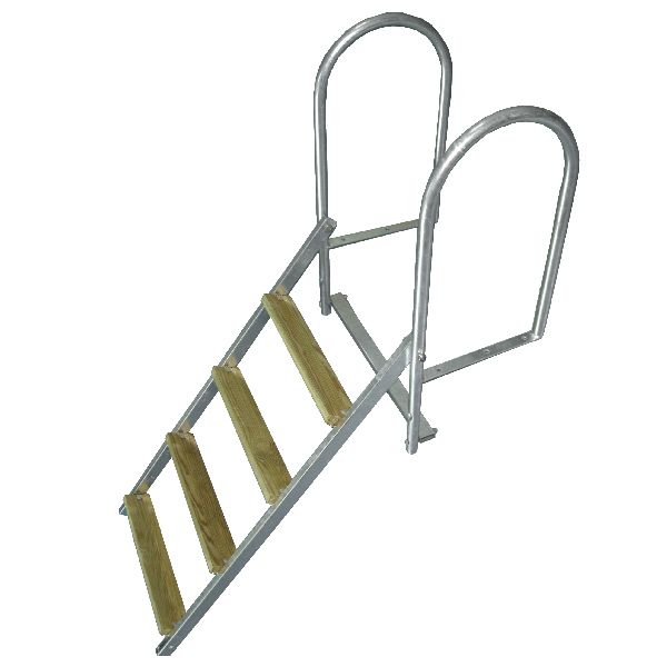 1852 Brückenleiter mit 4 Stufen. klappbar. feuerverzinkter Stahl 1852 Brückenleiter mit 4 Stufen. klappbar. feuerverzinkter Stahl