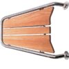 Bugplattform rostfreier Stahl mit Teakholzbelag L=70cm B=48cm Rohr D=32mm 1162323 bugplattform rostfreier stahl mit teakholzbelag l 70cm b 48cm rohr d 32mm 1