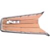 Bugplattform rostfreier Stahl mit Teakholzbelag und Ankerrolle L=140cm B=52cm Rohr D=42mm 1162329 bugplattform rostfreier stahl mit teakholzbelag und ankerrolle l 140cm b 52cm rohr d 42mm 1