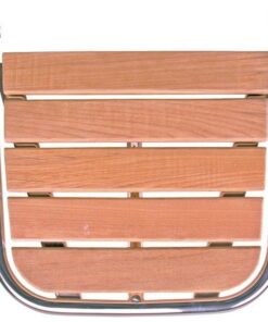 Badeplattform rostfreier Stahl L=50cm B=45cm Rohr D=25mm