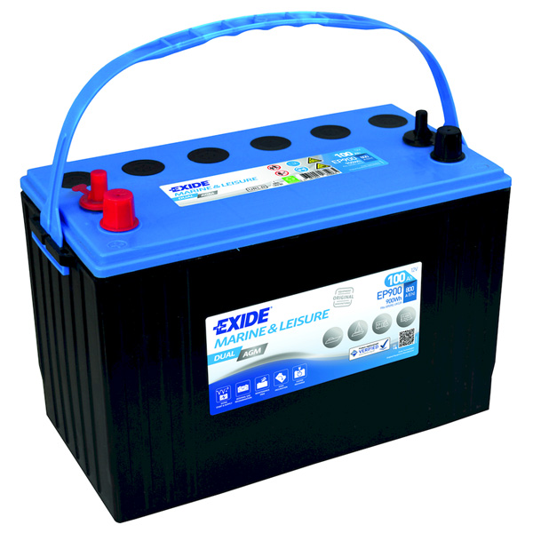 Exide Batterie EP900 100Ah Dual AGM Exide Batterie EP900 100Ah Dual AGM
