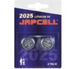Japcell CR2025 3V Lithium Batterie 2 Stück 1170534 japcell cr2025 3v lithium batterie 2 stck 1