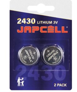 Japcell CR2430 3V Lithium Batterie 2 Stück