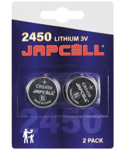 Japcell CR2450 3V Lithium Batterie 2 Stück
