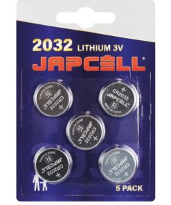 Japcell CR2032 3V Lithium Batterie 5 Stück