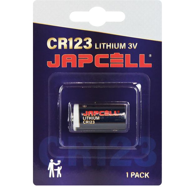 Japcell CR123 3V Lithium Batterie 1 Stück Japcell CR123 3V Lithium Batterie 1 Stück