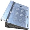 Batteriehalter aus Aluminium für Bootswagendeichsel L=350mm B=220mm 1170735 batterikasse holder i aluminium til trailer vange 1