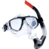 Taucherbrille und Schnorchel für Erwachsene schwarz 1182492 taucherbrille und schnorchel fr erwachsene schwarz 1