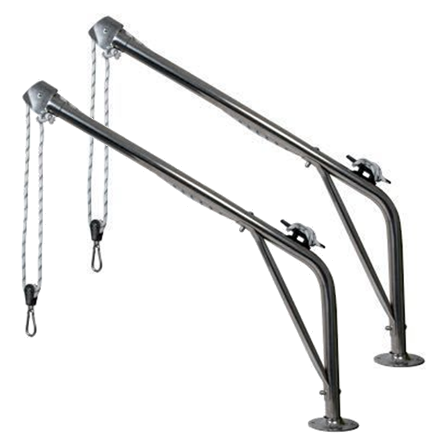 Davit Set (2 Stk) für Beiboote bis max 85kg, rostfreier Stahl Davit Set (2 Stk) für Beiboote bis max 85kg, rostfreier Stahl