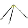 Heissgesschirr für Jollen mit 3 Karabinerhaken max. 400kg 1194501 erreti jolle lfte system med 3 kroge max 400kg 1