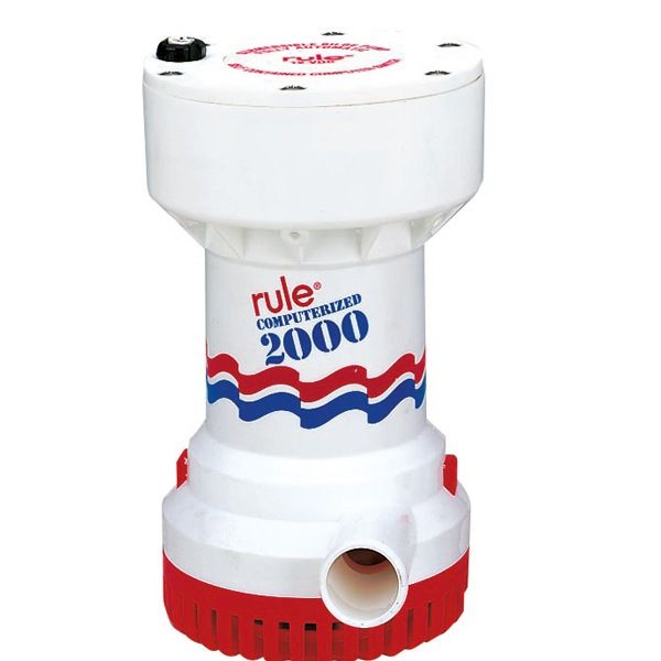 Rule-Mate Tauchpumpe 2000GPH mit Automatikschalter 24V Rule-Mate Tauchpumpe 2000GPH mit Automatikschalter 24V