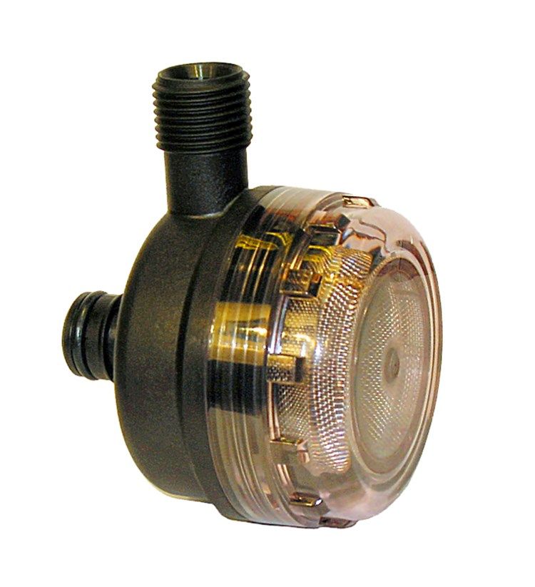 Jabso Pumpenfilter Eingang 1/2'' Gewinde Ausgang Schnellverschluss