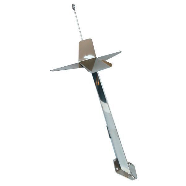 Laternenmast rostfreier Stahl H=750mm B=355mm Laternenmast rostfreier Stahl H=750mm B=355mm